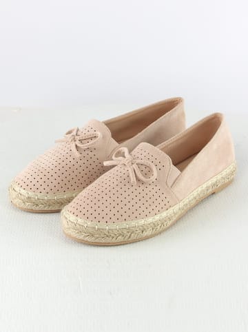 R and BE Espadrilles lichtroze