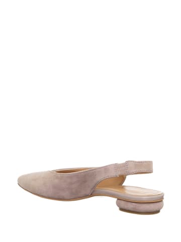 Formentini Skórzane baleriny w kolorze pudrowobeżowym