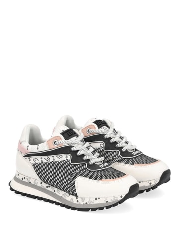 Liu Jo Sneakersy w kolorze biało-czarno-jasnoróżowym