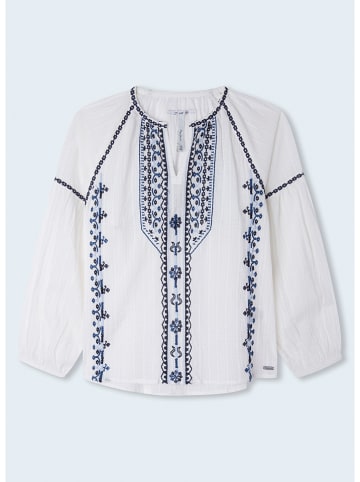 Pepe Jeans Bluse "Laly" in Weiß