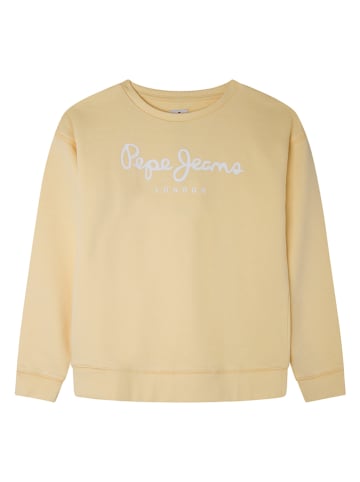 Pepe Jeans Sweatshirt "Rose" in Gelb