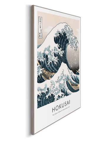 Orangewallz Gerahmter Kunstdruck "Masters Hokusai"