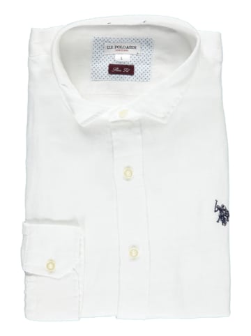 U.S. Polo Assn. Hemd "Adam"- Slim fit - in Weiß
