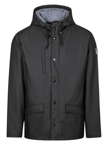 Derbe Regenjacke in Schwarz