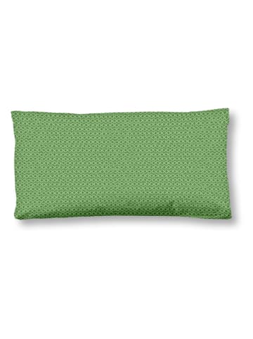 Hip Satynowa poszewka "Yissa" w kolorze zielonym na poduszkę