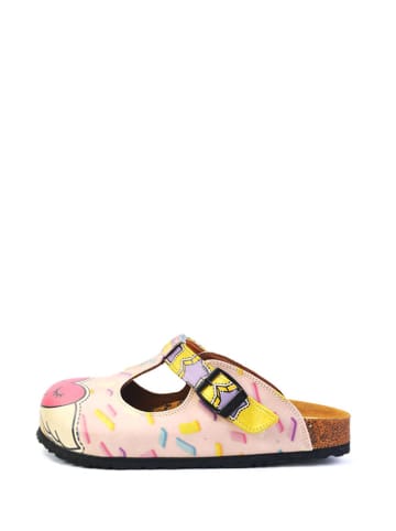 Calceo Clogs meerkleurig