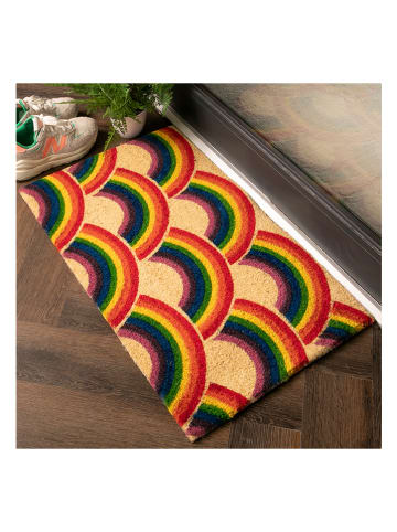 Native Home & Lifestyle Wycieraczka "Rainbows" ze wzorem - 75 x 45 cm