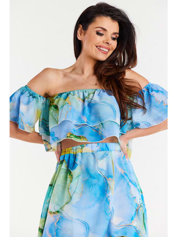 Awama Bluse in Hellblau
