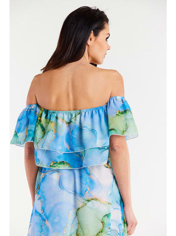 Awama Bluse in Hellblau