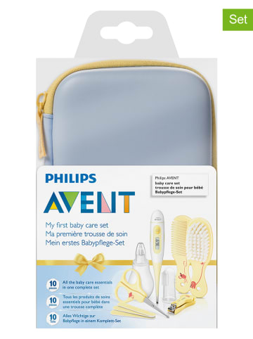 Philips Avent 10-delige babyverzorgingsset geel