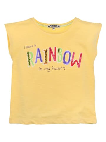 Bondi Shirt "rainbow" geel