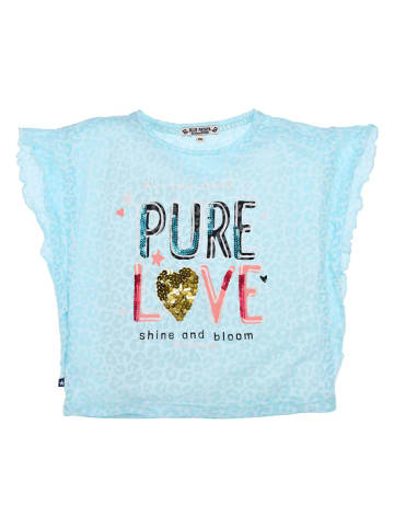 Bondi Shirt "Pure Love" lichtblauw