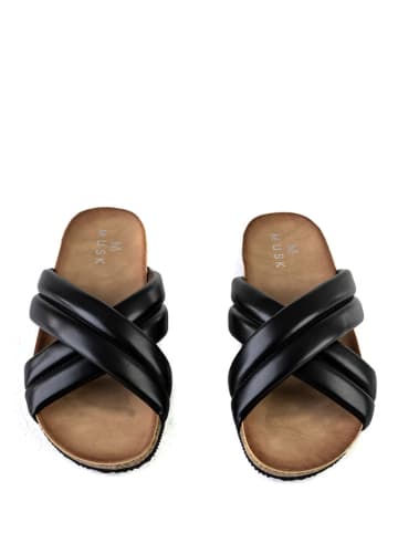 Musk Klapki w kolorze czarnym