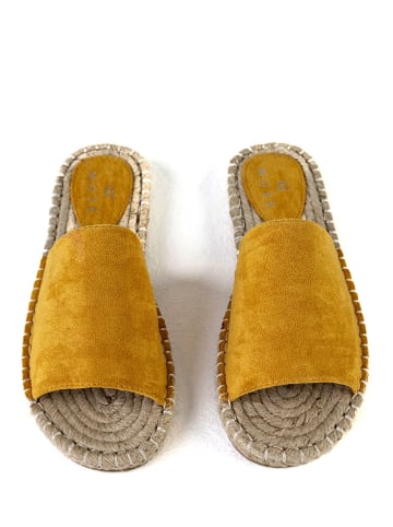 Musk Slippers okergeel