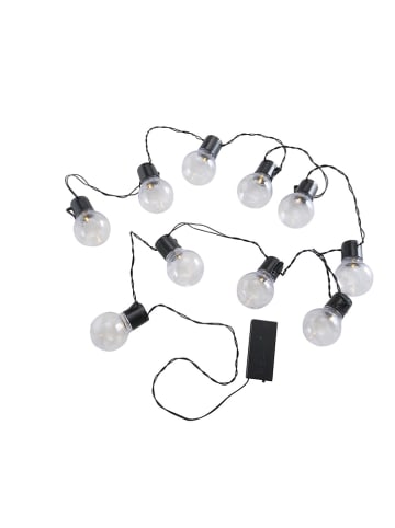 Boltze LED-Lichterkette "Loma" in Schwarz - (L)230 cm