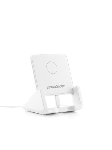 InnovaGoods Draadloze oplader met houder wit