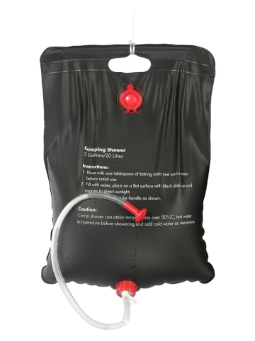 Nature Fellow Campingdouche zwart - 20 l