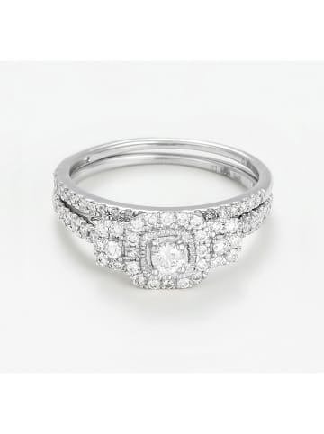 DIAMANTA Weißgold-Ring mit Diamanten