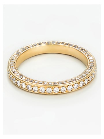 DIAMANTA Gold-Ring "Alliance Tris" mit Diamanten