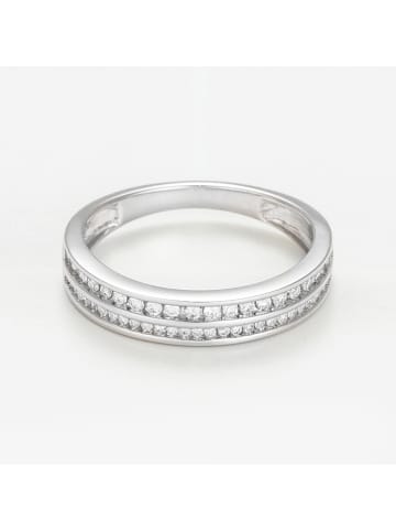 DIAMANTA Witgouden ring met diamanten