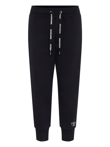 Chiemsee Spodnie dresowe "Levu" w kolorze czarnym