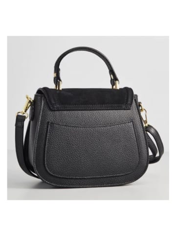 Christian Laurier Leren handtas "Lali" zwart - (B)23 x (H)20 x (D)11 cm