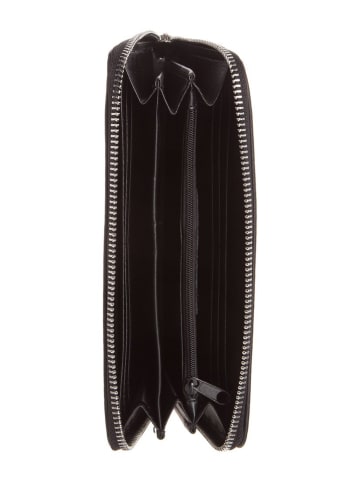 Christian Laurier Leder-Geldbörse "Mony" in Schwarz - (B)19,5 x (H)10,5 x (T)3 cm