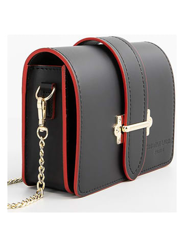Christian Laurier Leder-Umhängetasche "Tory" in Schwarz - (B)18 x (H)10,5 x (T)5 cm
