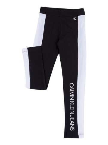 Calvin Klein Leggings in Schwarz/ Weiß