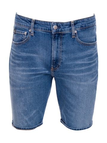 Calvin Klein Bermudy dżinsowe w kolorze niebieskim