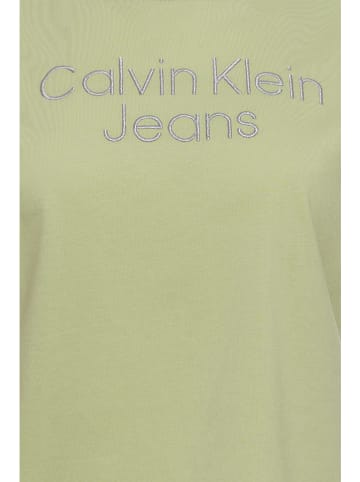 Calvin Klein Koszulka w kolorze zielonym
