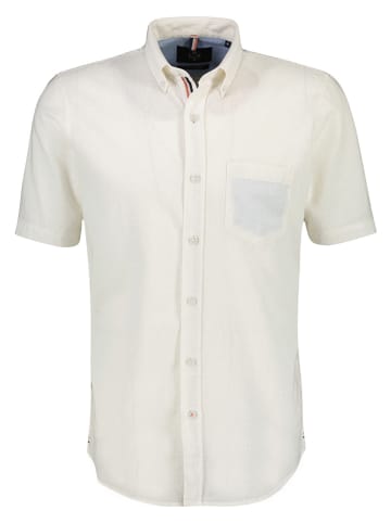 Lerros Koszula - Regular fit - w kolorze kremowym