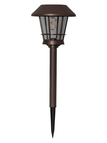 STAR Trading Ledsolarpadverlichting "Fergus" zwart - (B)15 x (H)35 x (D)15 cm