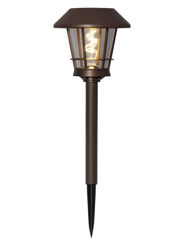 STAR Trading Ledsolarpadverlichting "Fergus" zwart - (B)15 x (H)35 x (D)15 cm