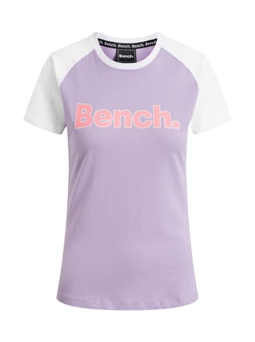Bench Shirt "Trina" lila/wit