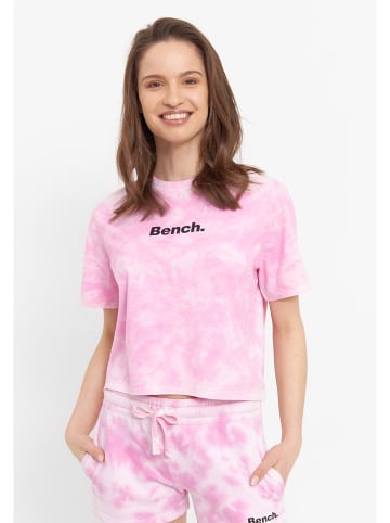 Bench Koszulka "Karma" w kolorze różowo-białym