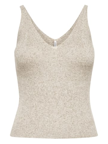 ONLY Top "Lina" in Creme/ Beige