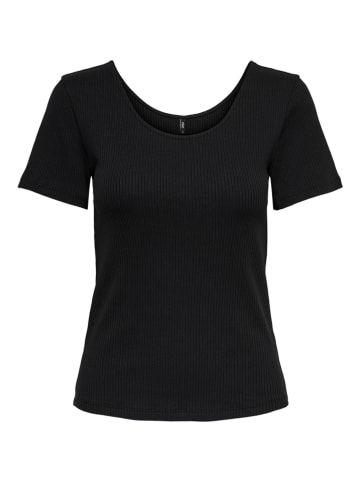 ONLY Koszulka "Simple" w kolorze czarnym
