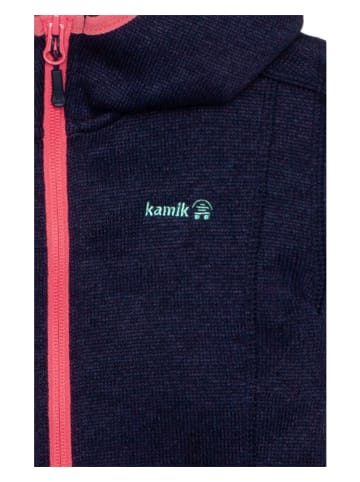 Kamik Fleece vest "Dakota" donkerblauw