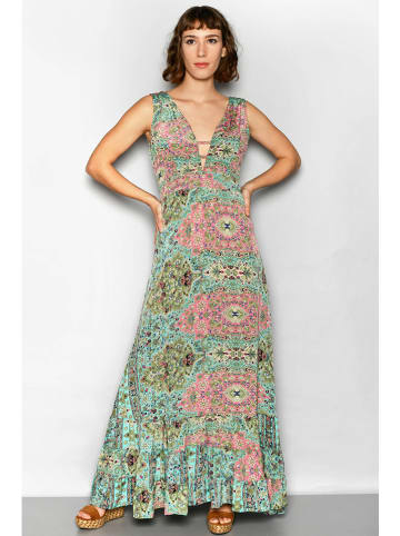 H.H.G. Kleid in Mint/ Bunt