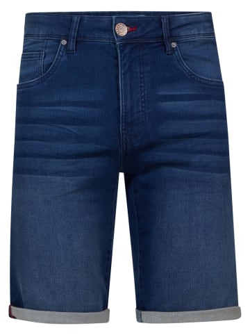 Petrol Industries Spijkerbermuda blauw