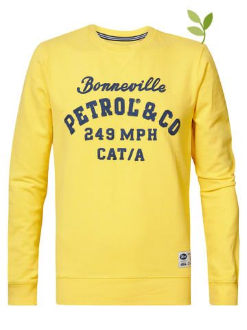 Petrol Industries Sweatshirt in Gelb