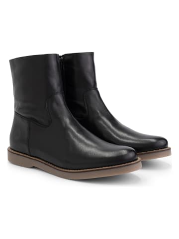 Travelin` Leren boots "Pleubian" zwart