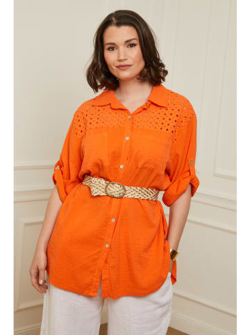 Curvy Lady Tuniek oranje