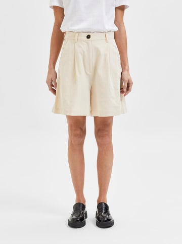 SELECTED FEMME Shorts "Malvina-Ida" in Beige