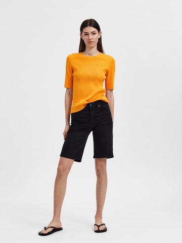 SELECTED FEMME Bermudas "Kyla" in Schwarz