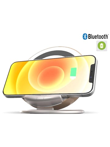 SmartCase Induktions-Ladestation mit Bluetooth-Lautsprecher in Gold