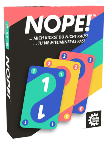 Game Factory Kartenspiel "Nope!" - ab 7 Jahren