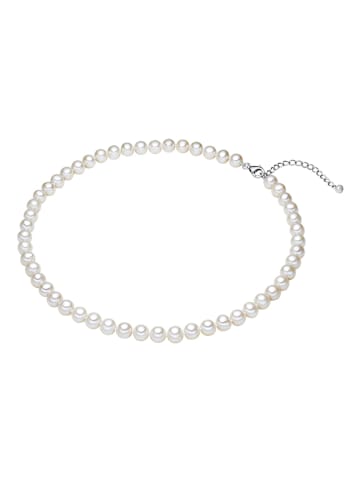 The Pacific Pearl Company Perlen-Halskette in Weiß - (L)42 cm