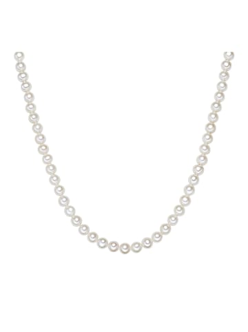 The Pacific Pearl Company Parelketting wit - (L)45 cm